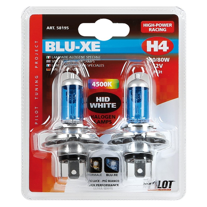 Halogen Bulb Lampa Blu-XE H4 100/80 W - 58195
