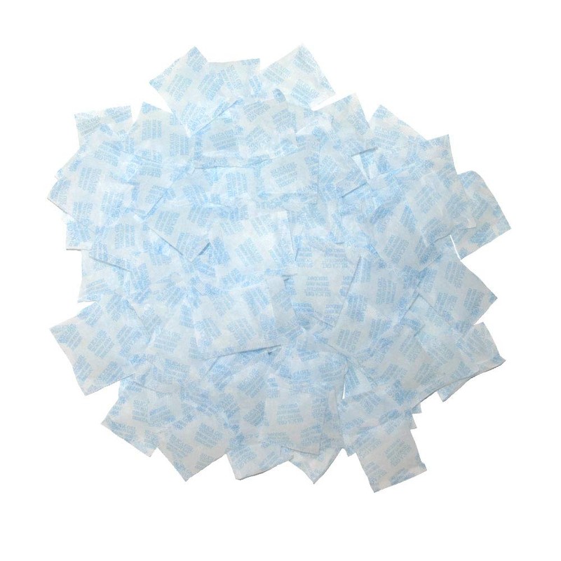 Silica Gel Packs 100 Packets 2 Gram Desiccant Moisture Absorber