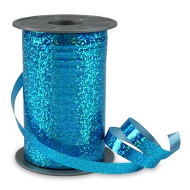 C.E. Pattberg Prasent-Holly Curling Ribbon, Turquoise, 200 m Roll, 10 mm Wide, Polypropylene, 10 mm - 200 m