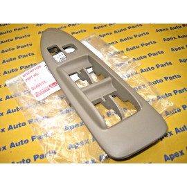 Factory, OEM Toyota Camry Power Window Master Switch Bezel Drivers Side OEM Tan 1997-2001