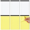 Utron 6 PCS Small Legal Pads 5x8 Yellow and White,