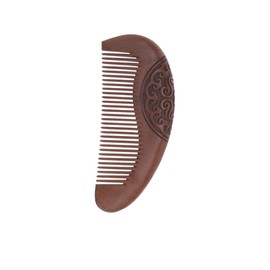 Healvian Unique Carving Wooden Hair Comb Sandalwood Scalp Comb for Comfortable Massage and Hair