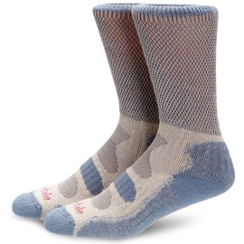 Bridgedale Women's CoolFusion Light Hiker Socks - Smoky Blue, 5-6.5