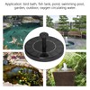 Solar Fountains Automatic Floating Solar Powered Fountain Pump for Pond