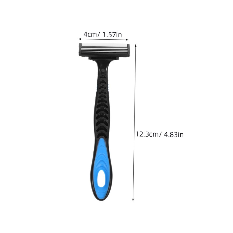 FOMIYES 4pcs Portable Razor for Men for Hair Removal Lightweight