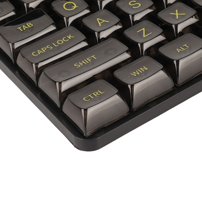 Keycap Set 132 Keys High Transparent PC CBSA Heigh Matte