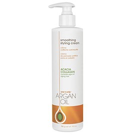 One 'N Only Crema alisadora de aceite de argán, ayuda a proteger el color del cabello, elimina el encrespamiento, hidrata, añade brillo, definición y 