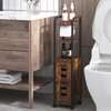Hzuaneri Bathroom Storage Cabinet - Toilet Paper Storage Cabinet, Small