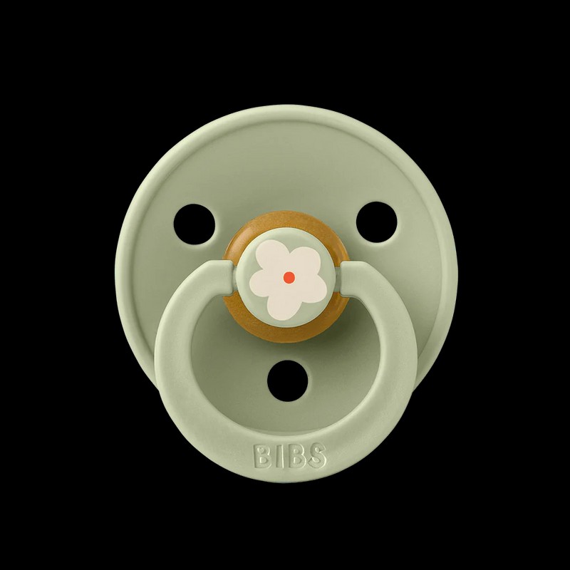 Bibs Round Natural Dummy Pacifier - Studio Collection - Jasmine