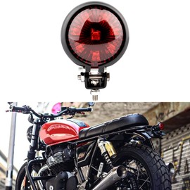 BREDUXSER Motorcycle Rear Light LED Brake Tail Light Universal for Street Bike Chopper Bobber Cafe Racer Cruiser