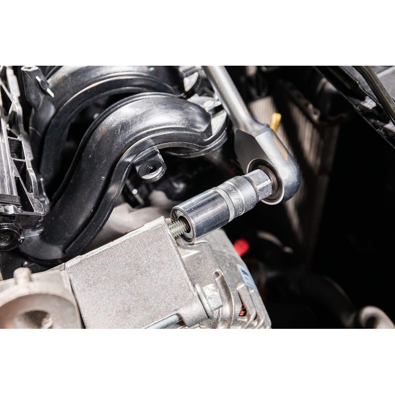 HAZET 844-10 75 mm Stud Bolt Extractor - Chrome-Plated/Polished