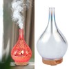 100ml Glass Essential Oil Aroma Diffuser Colorful Light Ultrasonic Humidifier