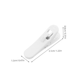 SHINEOFI 40pcs Earphone Wire Clips Durable Headphone Cable Management Clips for Organizing Earbud Cords with Diameter Cables Easy Application and Versatile Design