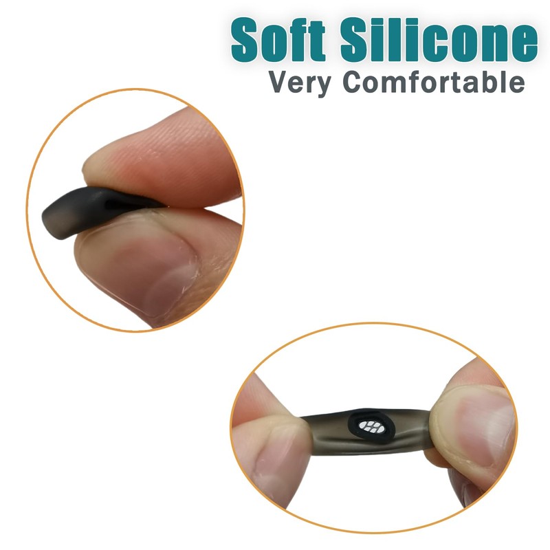 Mijusun Silicone Ear Tips for Jabra Elite 10, 4 Pairs