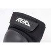 Rekd Ramp Double Pad Set Protection Set, Adult, Unisex, Black