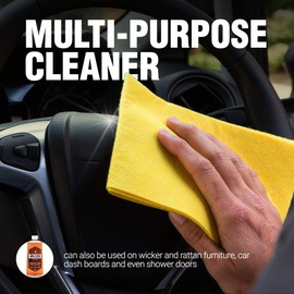 Milsek Furniture Polish and Cleaner with Orange Oil, 12-Ounce, Pack of 12, OR-12-12PK