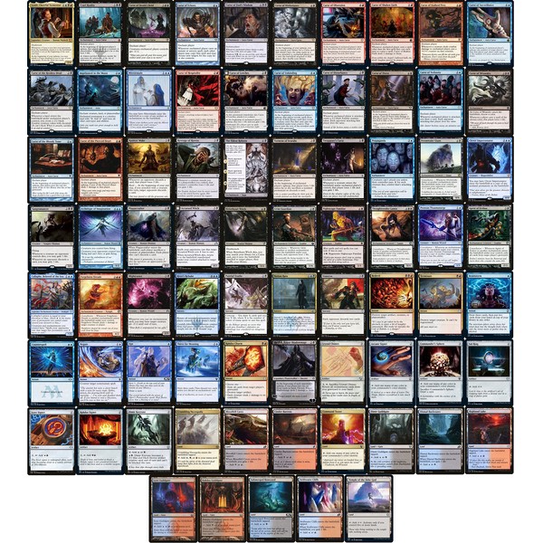 Elite Curses Commander Deck - Lynde - Grixis - Blue Black Red - EDH - 100 Card - Custom Magic The Gathering Deck - Very Strong!