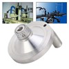 Hand Wheel Crank Handwheel Aluminum Alloy 0‑1mm Scale 80mm Diameter
