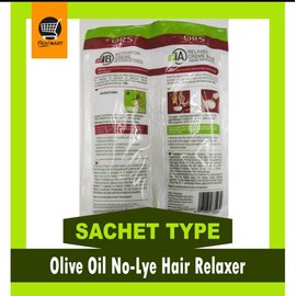 Olive Oil No-lye Hair Relaxer | New Look | Sachet Type