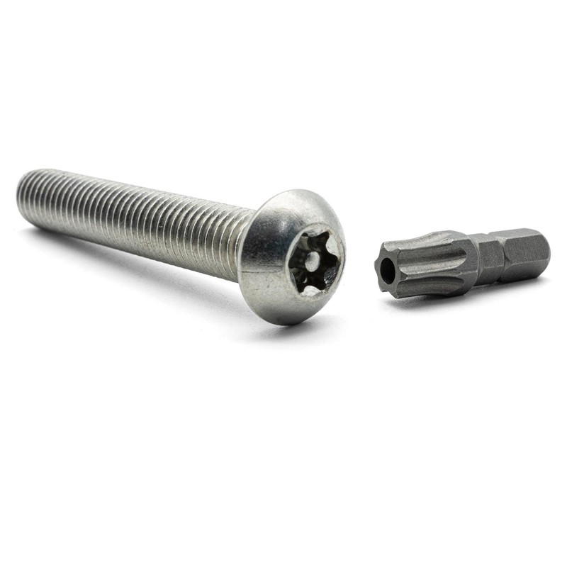Hippo Hardware M4 (4mm X 6mm) Torx Pin Button Head