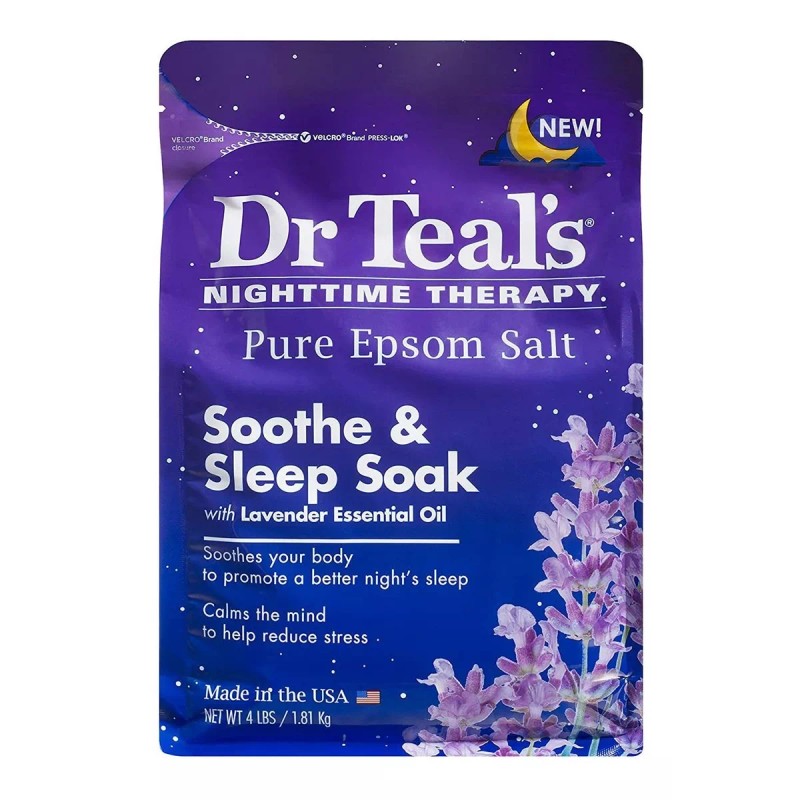 Dr Teals Epsom - Solución De Remojo De Baño De