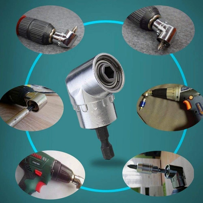 3-Piece 1/4 Inch 3/8 Inch 1/2 Inch Hexagonal Socket Adapter