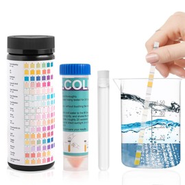 Daiilg Drinking Water Test Kit Strip 17 in 1 Water Test for Tap Well Water Hot Tub Test Strip Pool Test Strip