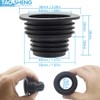 TAOSHENG Universal Fit Drain Pipe Silicone Plug, Washing Machine Drain