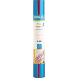 Cricut Shimmer Vinyl Sheets, 12” x 24” (3), Adhesive Decal Roll - Royalty Sampler - Blue, Red, Purple