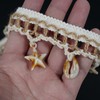 5 Yards 2 Inch Shell Fringe Trim, Starfish & Shell