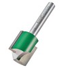 Trend CraftPro Straight Two Flute Router Cutter Bit, 1/4 Inch