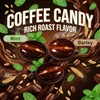 Coffee Bean-Shaped Hard Candies Individually Wrapped Bulk 1lb Bag, Assorted