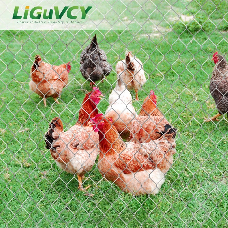 48 in x 150 ft, 2 inch Metal Mesh Pencing,