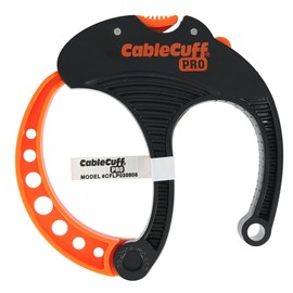 Cable Cuff PRO Large Single Adjustable, Reusable, Cable Tie Replacement for Extension Cords or Electronics (3 Inch Diameter)