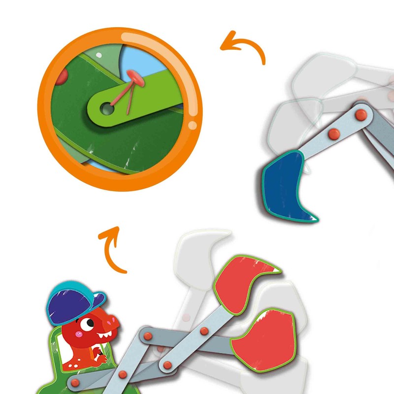 SES Creative 14045 Young Engineer Dinosaurs Various Colours