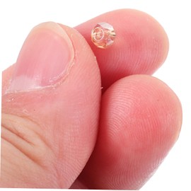 Operitacx 1 Schachtel Flache Radperlen Bausatz Perlen für Armbänder Edelstein Buchstabenperlen Bausätze Reize schmuck Charms-Perlen Glasperlen zum Basteln Perlen-Anhänger DIY Ohrringe Perlen