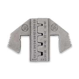 Crimping Tool Die - I4 Die for Open Barrel Splice AWG 26-24/24-22/22-18/16-14