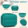 Kono Vanity Case ABS Hard Shell Makeup Case Box Organiser