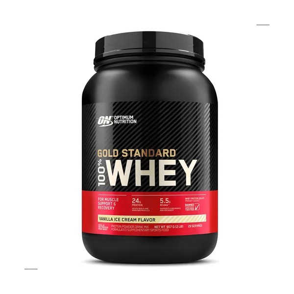 Suplemento Optimum Nutrition Proteína Gold Standard 100% Whey en Polvo