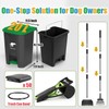 6Pack - Large Dog Pooper Scooper for yard - 20L