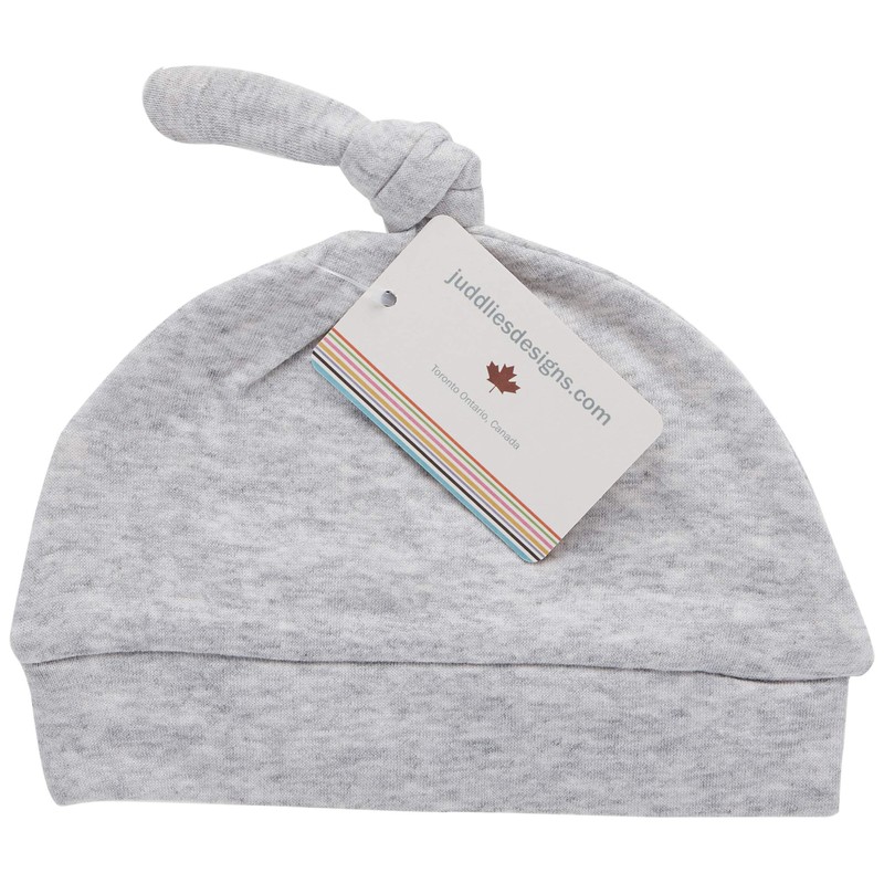 Juddlies - Baby Toddler Unisex Hat - Light Grey Fleck