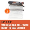 PrimalTek 11” x 50’ Vacuum Bag Roll with Built-In Bag