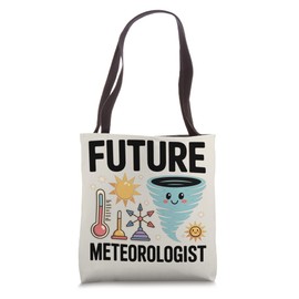 Future Meteorologist Storm Chaser Weather Scientist Boys Tote Bag
