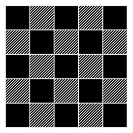 Buffalo Check Plaid Stencil (10 mil Plastic) | Decor Stencils for Painting on Wood, Wall, Tile, Canvas, Paper, Fabric, Furniture and Floor | Reusable Stencil | FS064 by Designer Stencils