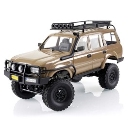 WPL C54-1 RC Crawler, 1/16 LC80 4x4 RC Rock Crawler Off Road RC Truck, 2.4Ghz RTF Remote Control Car with Upgraded Chassis and Proportional Steering for Adults Hobby Vehicle Toy