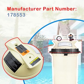 REAXOAL 178553 Filter Cover Lid Assembly Compatible with Pentair Clean & Clear 50 100 Predator 100