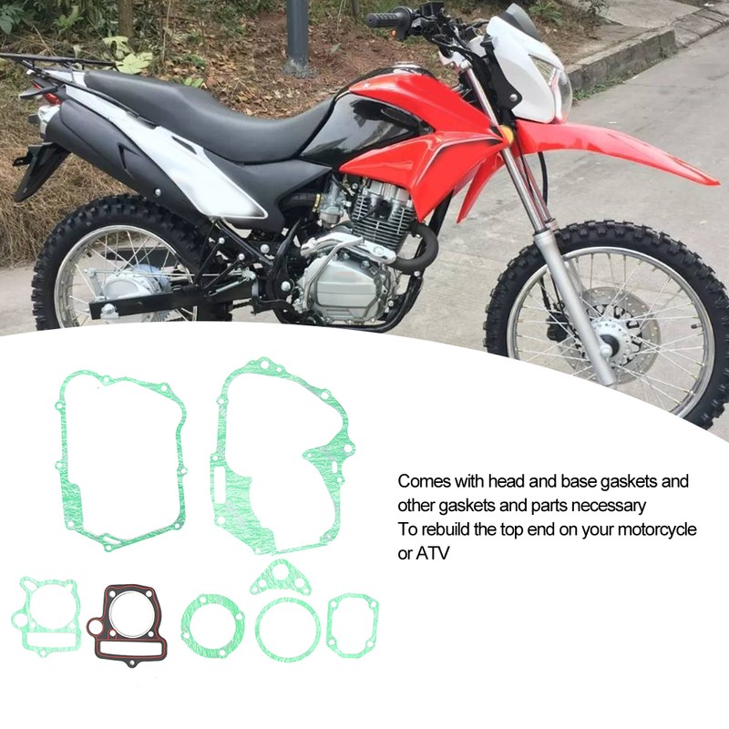 56mm/2.2in Motor Head Base Gasket Kit Fit for Stomp YX140