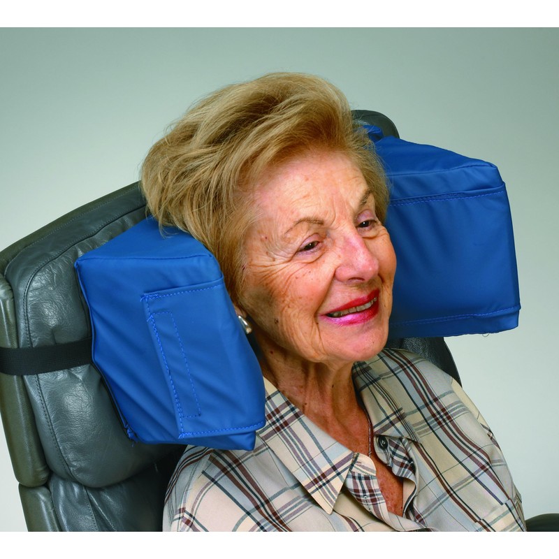 Skil-Care Adjustable Head Positioner with Gel, Universal Size, Prevents Lateral