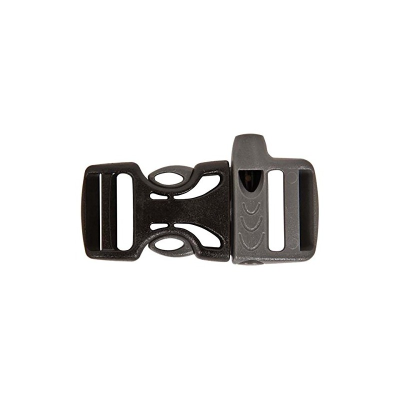Liberty Mountain Whistle Buckle, 3/4-Inch, Grey