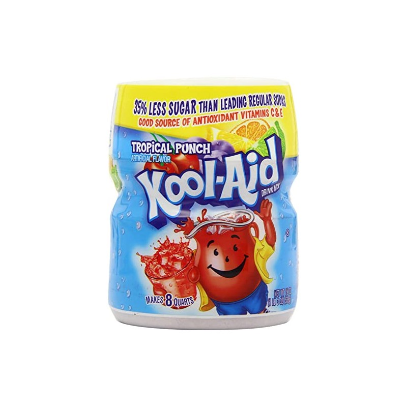 Kool Aid Tub Tropical Fruit Punch 538g